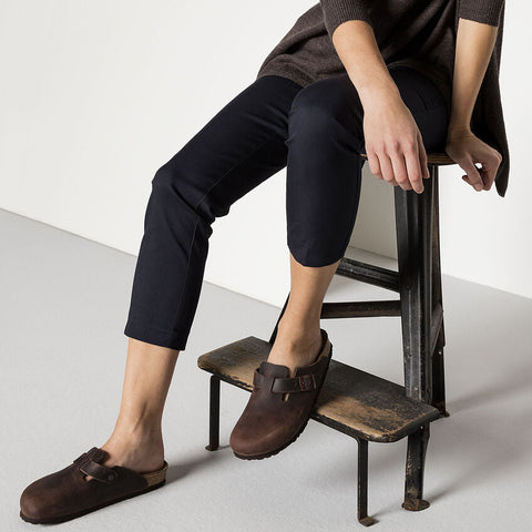 Boston Weichbettung (Unisex) - Habana geöltes Leder