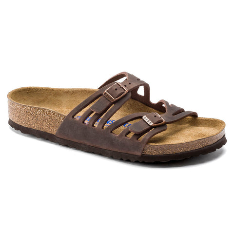 Granada Soft-Fußbett (Damen) - Habana Geöltes Leder