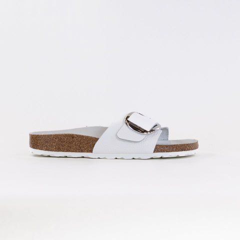 Madrid Big Buckle (Damen) - Weißes Leder